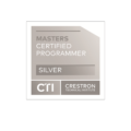 Crestron Silver Master Circle Logo